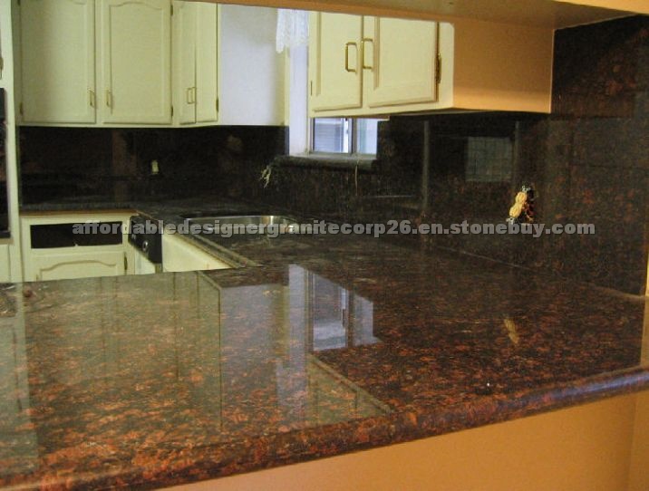 Tan Brown granite countertop