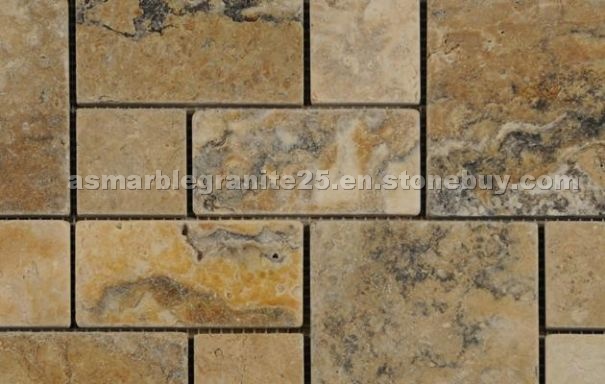 Antique Onyx Mini Versailles Mosaic