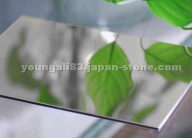 Mirror faced aluminum composite panel