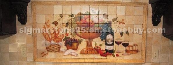 Travertine Backsplash