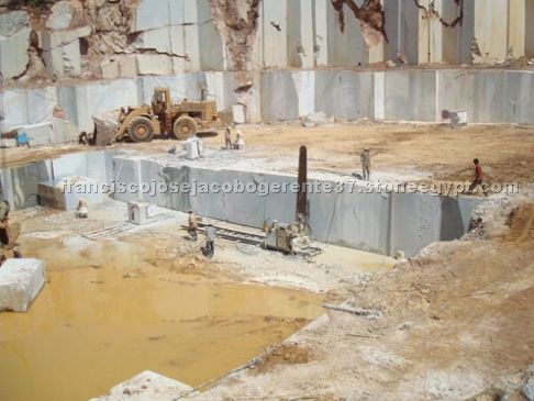 Marble blocks
