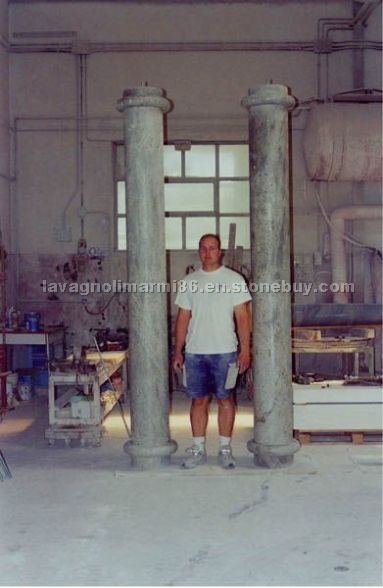 Column in granite Kashmire White