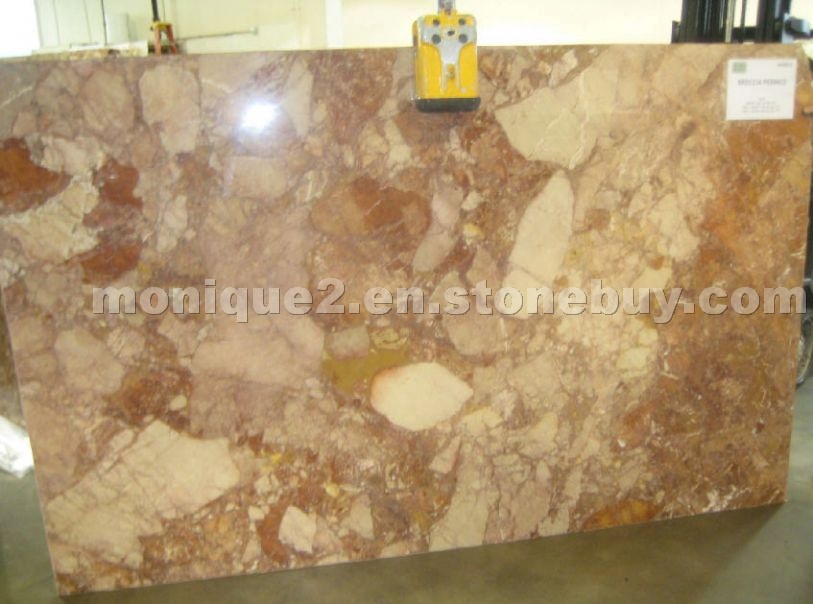 Breccia Pernice marble slabs