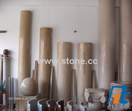 Granite Colum / Carving
