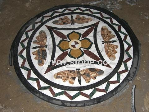 Medallion, Water-Jet Medallion, Medallion Tile, Pattern, Marble Medallion
