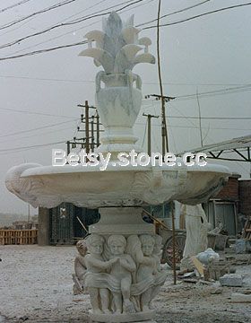 garden fountain