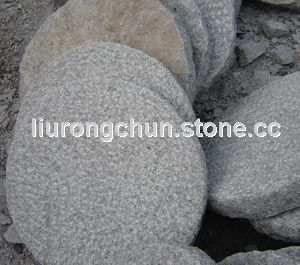 round granite pavers
