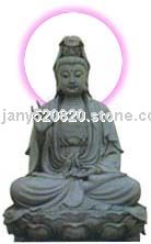 Kwan-yin stone carving