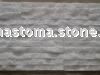 white marble tiles