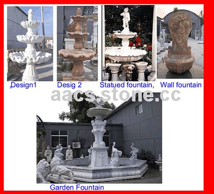 Carved Marble Fountian, Marble Wall Fountains