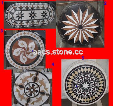 Marble Medallion, Stone Flooring, Inlaid Marble Flooring