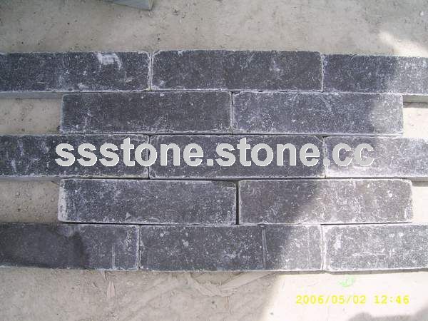 Blue stone pavings