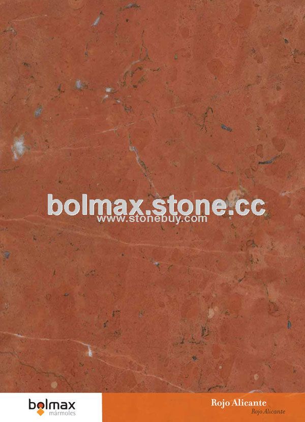 rojo alicante marble
