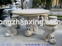 Stone Garden Carving