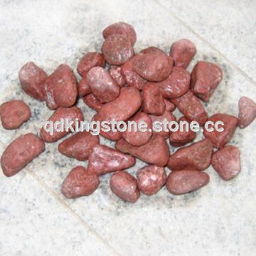 Natural Red Pebble Stones