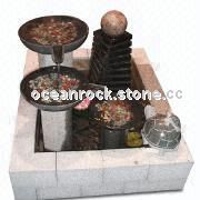 Mixed Stone Fountain Mixed Stone Fountain