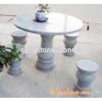 Granite Table & Chair