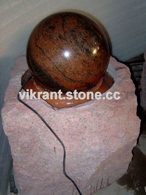 floating sphere fountain