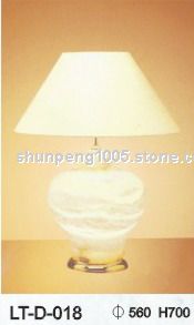 marble desk lamp