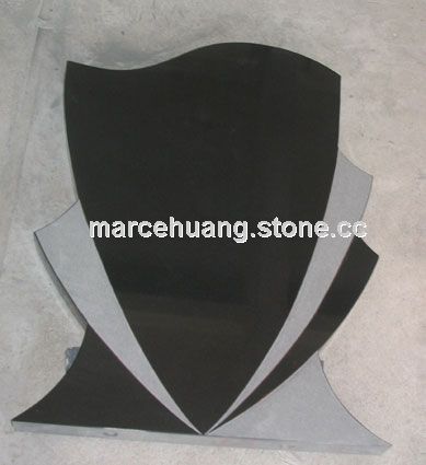 black granite monument 067