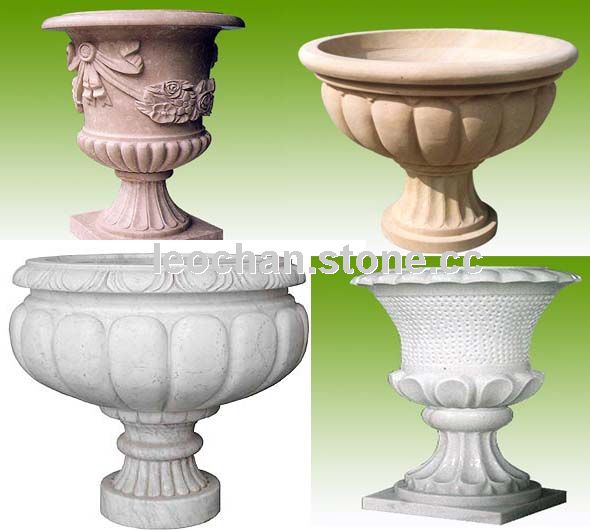 Stone Flower Pot Stone Flower Pot 