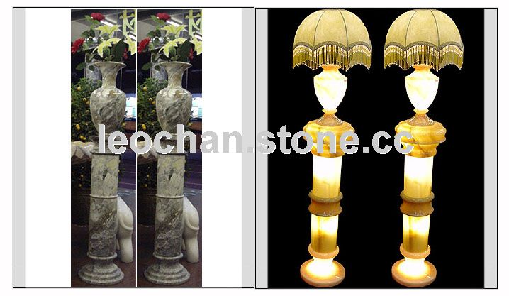 Decorative Lamp Column Stone