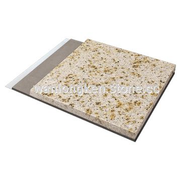 Aluminum Plastic Laminated Stone Slab Aluminum Plastic Laminated Stone Slab