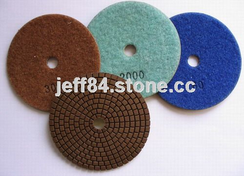 Diamond tools polishing pads