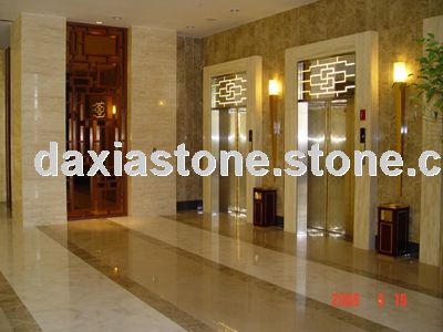 white travertine for wall