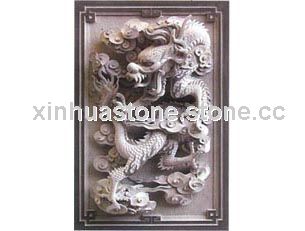 Temple carving