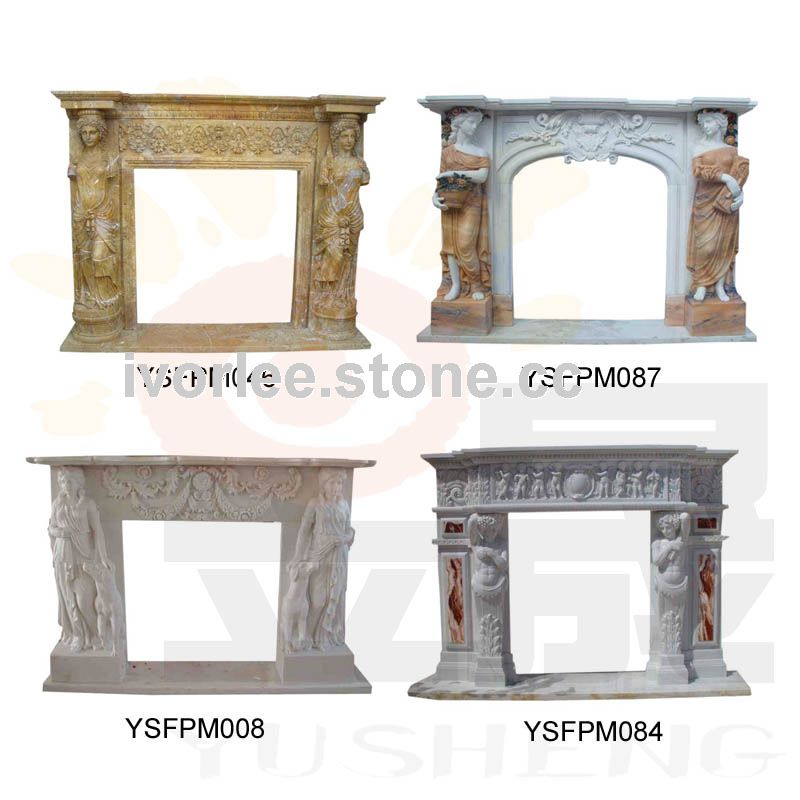fireplace mantel