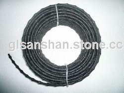 rubberized marble diamond wire