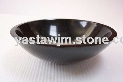 Bathroom Absolute black granite sink