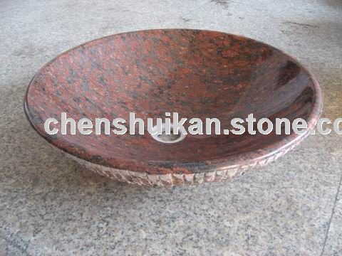 abnormity stone basin