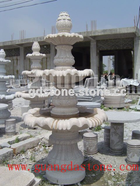 stone fountain