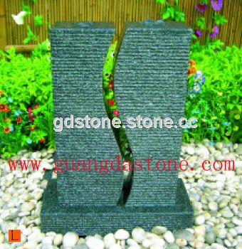 stone fountain