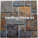 slate mosaic--mo038