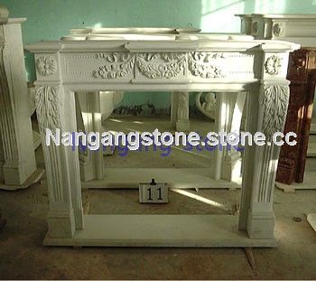 granite fireplace