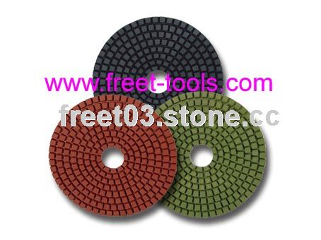 diamond flexible polishing pads