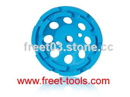 diamond double row ginding discs