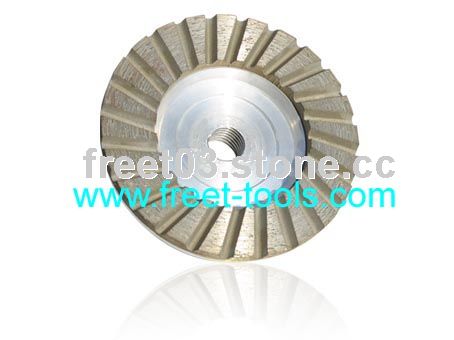 diamond cup wheels with aluminum core