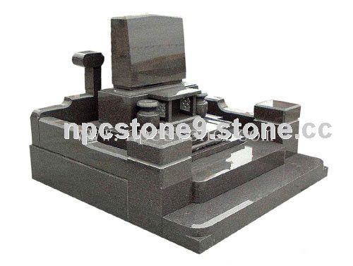 Japan style tombstone