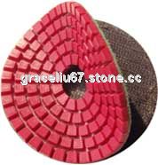 diamond flexible polishing pad