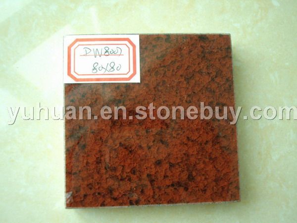 micro crystal tile (india red)