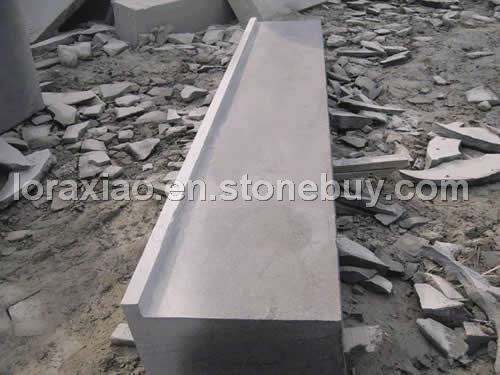 Limestone windowsill