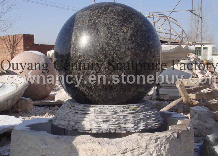 floating sphere fountain