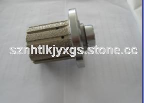 Vacuum brazed diamond hand profile wheel 5cm