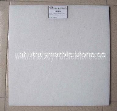 pure white marble