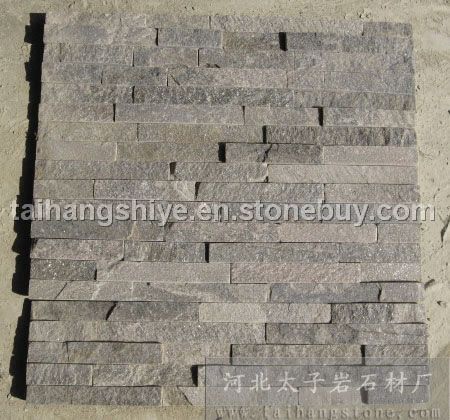 grey  quartz culture stone