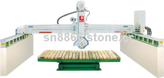 HWXQJ-400Infrared automatic bridge type stonecutter